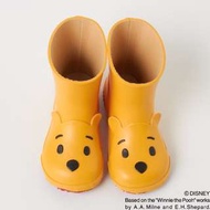 【預購】Z - 日本 | 迪士尼(小熊維尼)：日本製造(橡膠)！兒童＊造型雨鞋(尺寸：13/14/15/16/17/18/19公分)_免運。
