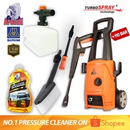 APACHE TurboSpray HM4411-PRO 110 Bar High Pressure Cleaner Water Jet Pump Sprayer Washer Car Wash Se