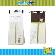 [Clearance] Bumble Bee Embroidery Baby Diaper Stacker (Premium Combed Cotton)