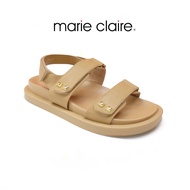 Bata บาจา Marie claire รองเท้ารัดส้น สูง 1 นิ้ว รองเท้าแฟชั่น สำหรับผู้หญิง รุ่น RIKKIE สีเบจ 5703333 สีดำ 5706333