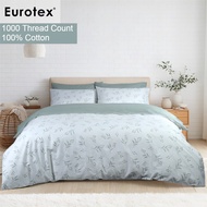 Eurotex, 1000 Thread Count 100% Cotton, Fitted Bedsheet Set / Bedset - Loft Living Layla