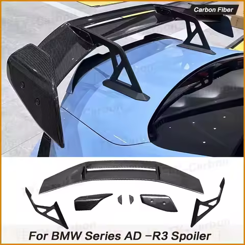 Real Carbon Fiber Rear Wing Trunk Lip Spoiler for BMW M2 M3 M4 M5 M6 G20 G22 G30 G80 G82 G42 G14 G87