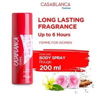 CASABLANCA HOMME ROUGE 200ML PERFUME BODY SPRAY  PROMO av