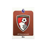 Topps Premier League AFC Bournemouth Club Logo Base Trading Football Card Collectibles