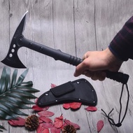 PROMO- KAPAK BAJA TOMAHAWK TACTICAL DUAL BLADE PEMOTONG KAYU BERBURU