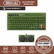 8BitDo Retro 87 Mechanical Keyboard with RGB Backlight, Bluetooth/2.4G/USB-C Hot Swappable Wireless