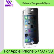iP SE Privacy Tempered Glass Screen Protector Compatible for iP 5 / 5C / 5S / SE (2016)