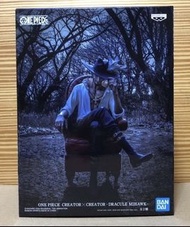 🧲（現貨）海賊王 鷹眼 坐姿 figure 造型師 x 寫真家 絕版 景品 模型公仔 擺設 未開封