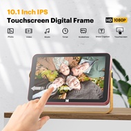 【One year warranty】Kodak 10.1 Inch WiFi Digital Picture Frame Built-in Battery 1280*800 IPS Touch Screen,16GB Storage Instant Wireless Sharing Photo Electronic Photo Frame