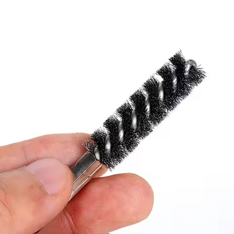 2PCS Golf Clubs Head Hosel Brush Set 9MM/11MM Electric Drill Wire Cleaning Polishing Tool for Iron W