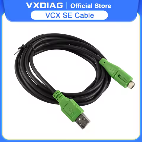 VXDIAG Car Accessories OBD2 Original Extension Cable USB Adapter Cable for VCX Nano Type C Wire Conn