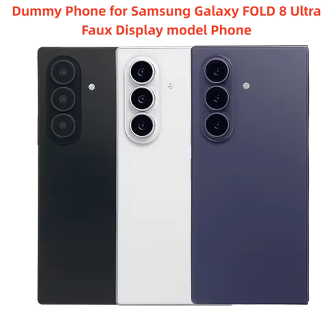 Realistic Dummy Phone for Samsung Galaxy Fold 8 Ultra Demo Unit Model Non-Working Faux Phone for Sam