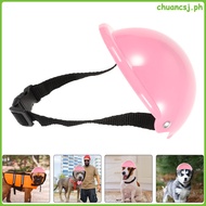 Plastic Pet Helmet Decorative Dog Helmet Dog Safety Hat Dog Spoof Helmet Photo Prop chuancsj