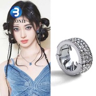 BO 2/4/6pcs/set Silver Round Hairclasp, Hollow Out Metal Clips Hair Braid Tubes, Hair Accessories Rh