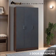 (LIVE EXCLUSIVE) -3 Door Wardrobe / Almari Baju / Almari Pakaian / Wardrobe murah/almari baju murah/