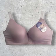 YOUNG CURVES WIRELESS BRA - SIZE 34D - 10337
