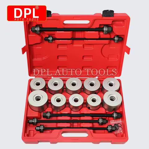 27pc Universal Press and Pull Sleeve Kit Bush Bearing Removal Insertion Tool Kit