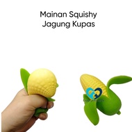 HIJAU Green Leaf Corn Squishy Children's Toy/Stress Reliever Toy