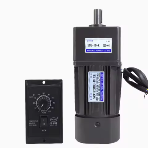 5RK120GU-CF 220V AC Geared Motors 120W Induction Small Machine 2.7/4.5/9/18/22/27/45/90/108/135/180/