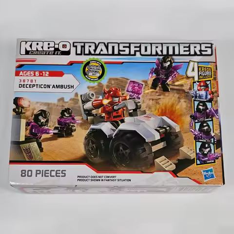 Hasbro KRE-O TRANSFORMERS DECEPTICON AMBUSH MICRO FIGURES SET CLIFFJUMPER MISB 2012 HTF 38781 for Bi