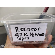47k Resistor 1/2watt Japan