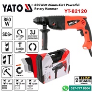 YATO 850Watt 26mm 4in1 Powerful Rotary Hammer YT-82120 - Brand POLAND - 6 Months Local Warranty -
