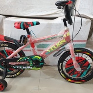 Sepeda Anak Sepeda BMX 16 inch VELION ( JARI-JARI MOTOR ) ( MERAH /RED