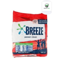 Breeze Powder Detergent Power Clean 3.6kg