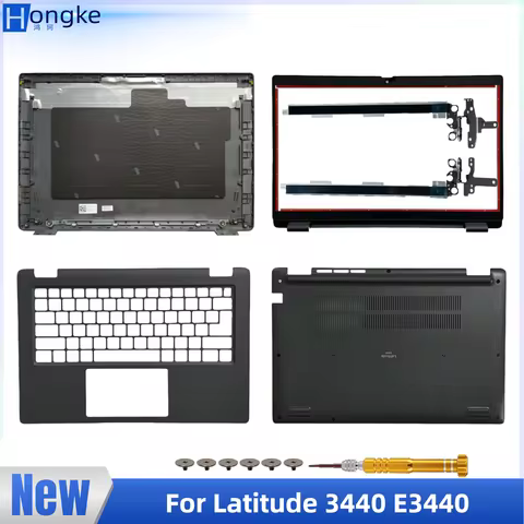 New For Hongke Latitude 3440 E3440 Laptop LCD Back Cover /Front Bezel/ Palmrest /Bottom Hinge 0WXWMM