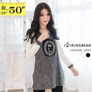 Elegant Romantic Pearl Rhinestone Pattern Stitching Wool Knit Long Sleeve Slim-Fit Top (White.black 