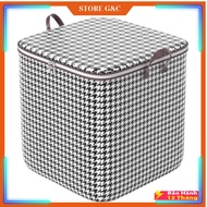 Checkered Clothes Duvet Bag 100L. 100l Clothes, Pillow, Blanket Bag with 2-Way Zipper Cover