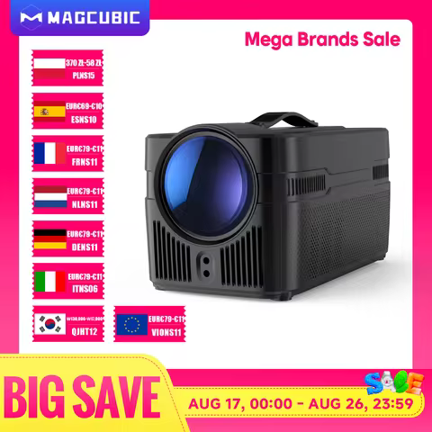 Magcubic 900ANSI HY450 C Auto Focus Projector 8K 1080P Ultra Short Throw Allwinner H726 BT5.4 Auto O