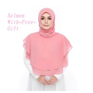 Hari Raya HOT SELL Tudung Instant Que Sera Khimar ala Permaisuri Agung Khimar Edina khimer adina