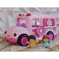 FP- Little Movers Pink Bus Set/Collectible Display Item