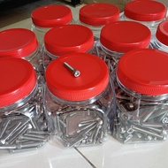 Bolt L M8 Stainless 304 THE A2-70 Length 20 - 70 mm