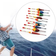10pcs Fishing Set Floats Vertical Floats Fishing Floats G2M2  10pcs Set Pelampung Pancing Pelampung 