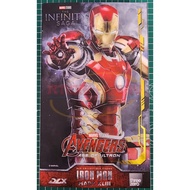 [Ready Stock] ThreeZero DLX Collectible Figure Iron Man Mark 43