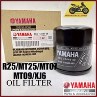 R25 R1 R6 XJ6 MT07 MT09 OIL FILTER 4T FILTER 1WD-E3400 INDONESIA YAMAHA