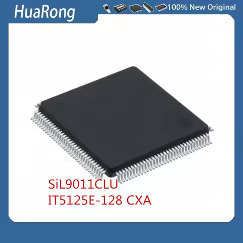 5PCS/LOT SiL9011CLU SiL9011 IT5125E-128 CXA IT5125E QFP128