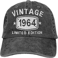 Vintage 1964 1963 1962 1961 1960 1959 1958 1957 1956 1955 Baseball Cap for 60th 61th 62th ~ 67th 68t