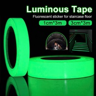 Luminous Fluorescent Night Self-adhesive Glow In The Dark Sticker Tape Safety Marker ReflectiveTape 