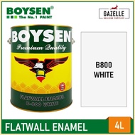 Boysen White Enamel Paints Gallon (4L) for Wood and Metal ✓ ☑ ◴