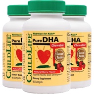 CHILDLIFE ESSENTIALS Child Life Pure Dha Dietary Supplement, 90 Soft Gel Capsules (Pack Of 3)