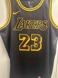NBA Jersey Nike 洛杉磯湖人隊LeBron James 城市版蛇紋Swingman 球衣