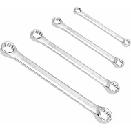Set Kunci Torx E, Kunci Torx Dua Hujung, E6-E24 (E6xE8, E10xE12, E14xE18, E20xE24) Profesional untuk