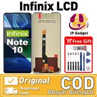 LCD Infinix Note 10 Original asli hp Touchscreen Kualitas Terbaik Free LEM murah COD