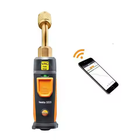 Testo 552 Digital Vacuum Gauge Testo 552i Smartphone App Controlled Wireless Air Conditioning Refrig