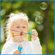 Bubble Stick Wand Smiling Face Bubble Wand Maker 5-Claw 32-Hole Interactive Toys Party Games Kids Ou