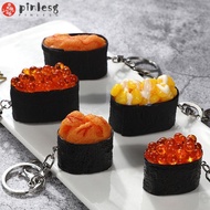 PINLESG Luxury Exquisite Fake Sushi Keychain - Stylish Bag Accessory
