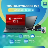 Laptop Toshiba Dynabook R73 i3 Gen 5/6 RAM 8 SSD 256 Layar 13 Inch Mulus Bergaransi